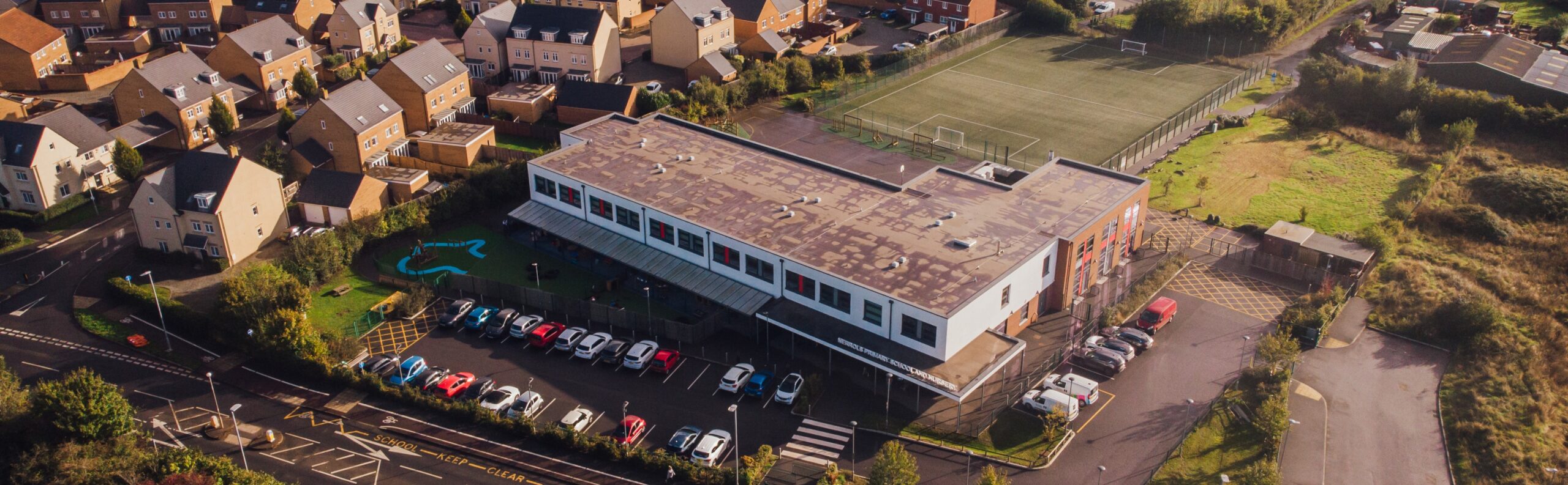 Front of Nerrols Primary School